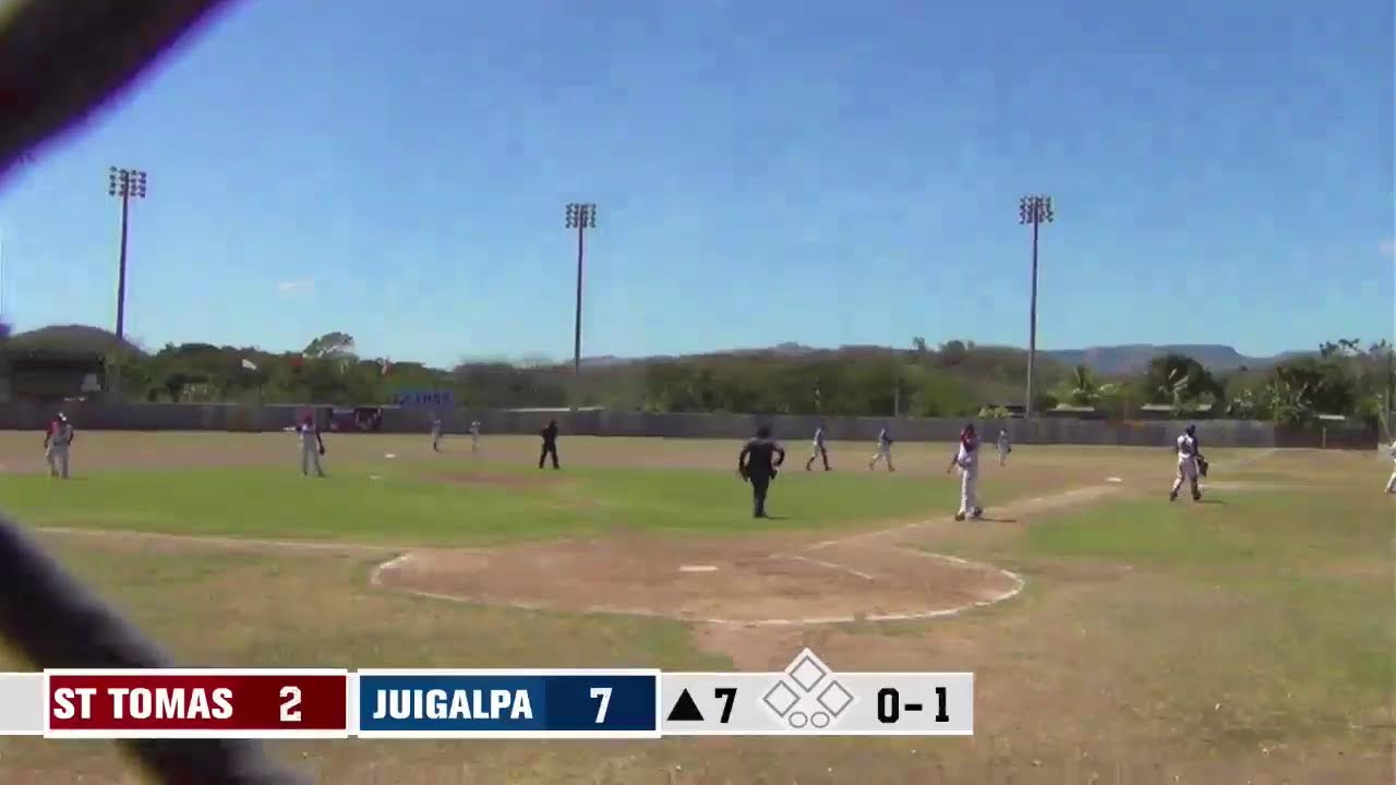 Campeonato Departamental de Béisbol de Chontales SANTO TOMAS Vs JUIGALPA