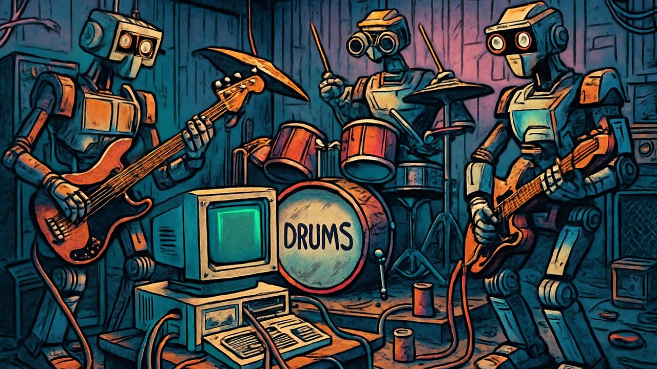 Co to za zespół? Czyli jak tworzyć muzykę w AI music factory