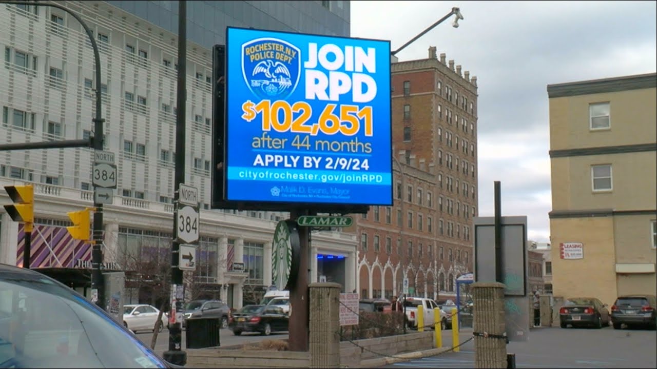 Rochester Police Department heavily recruiting in Western New York to fill more than 90 positions