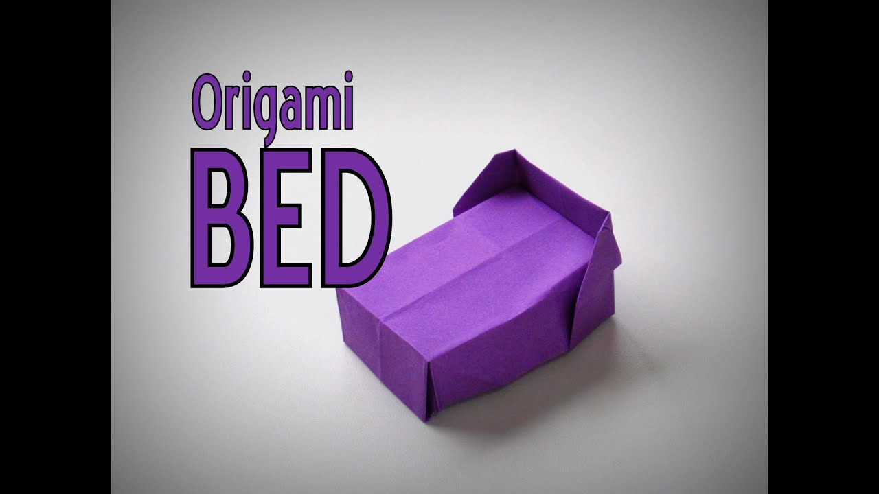 Origami - How to make a BED
