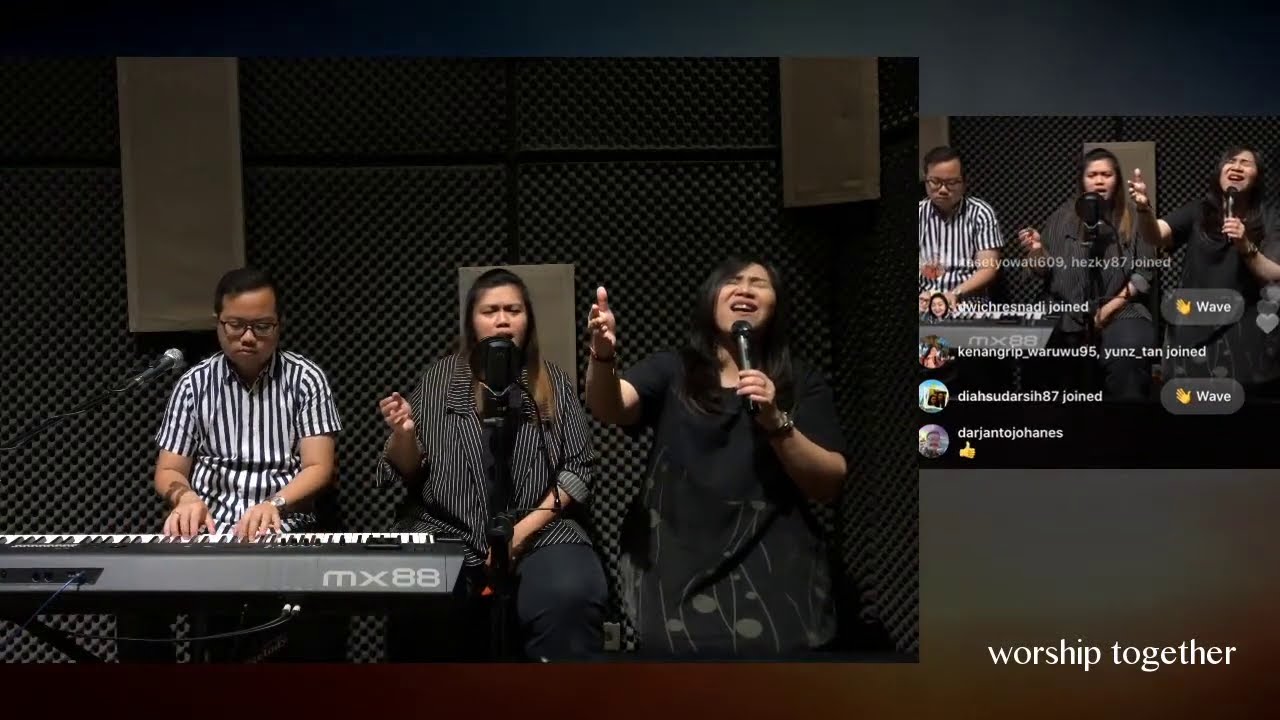 Live Worship Together W/ Audy Jane - Mira Prajogo - Christian Imantaka  - 20:15 WIB - 15 Sept 2020