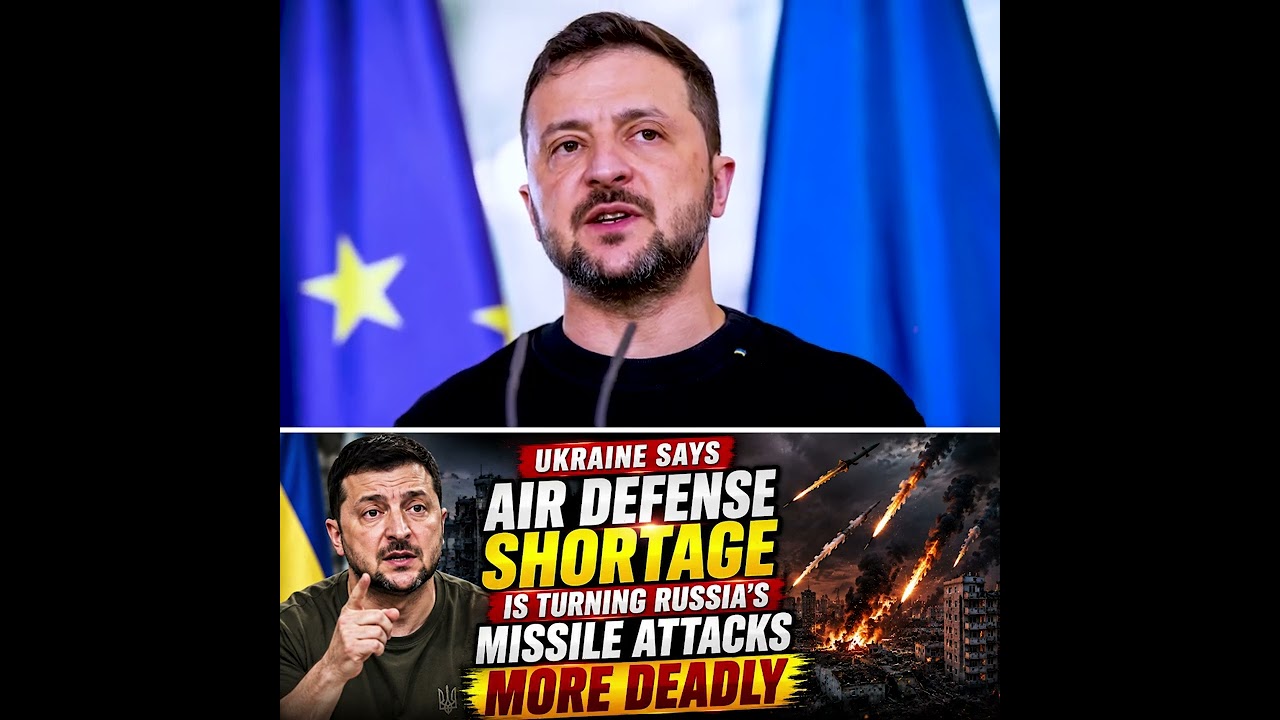 Ukraine Says Air Defense Shortage Is Turning Russia&rsquo;s Missile Attacks More Deadly