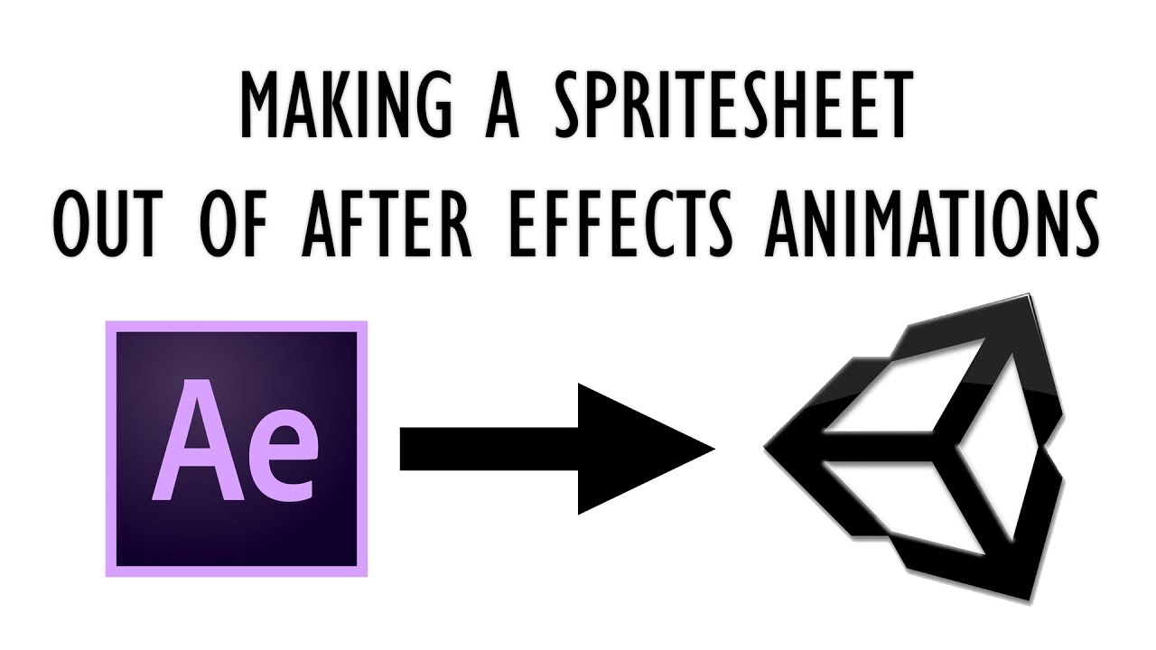 How to Convert After Effects Animations into a Spritesheet for Unity (Free and Quick)