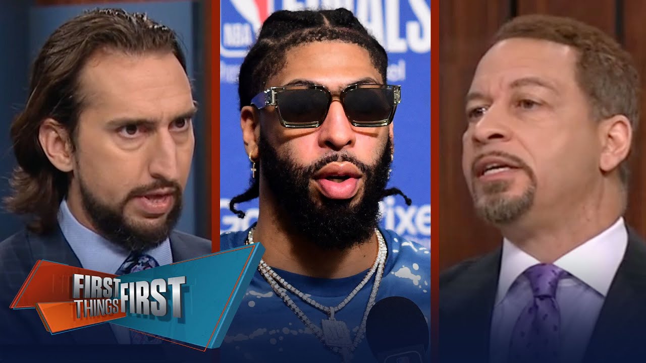Question marks surrounding a long-term extension for Anthony Davis | NBA | FIRST THINGS FIRST