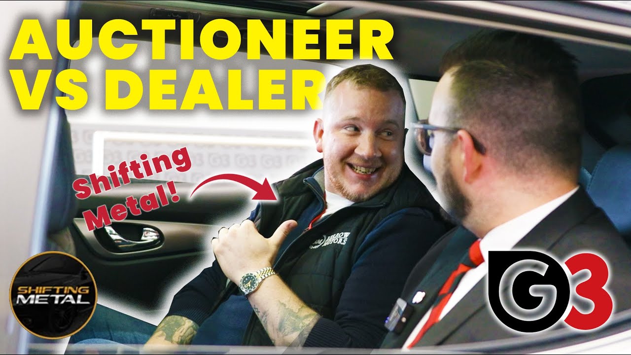 Dealer VS Auctioneer In The Back Of a Qashqai!