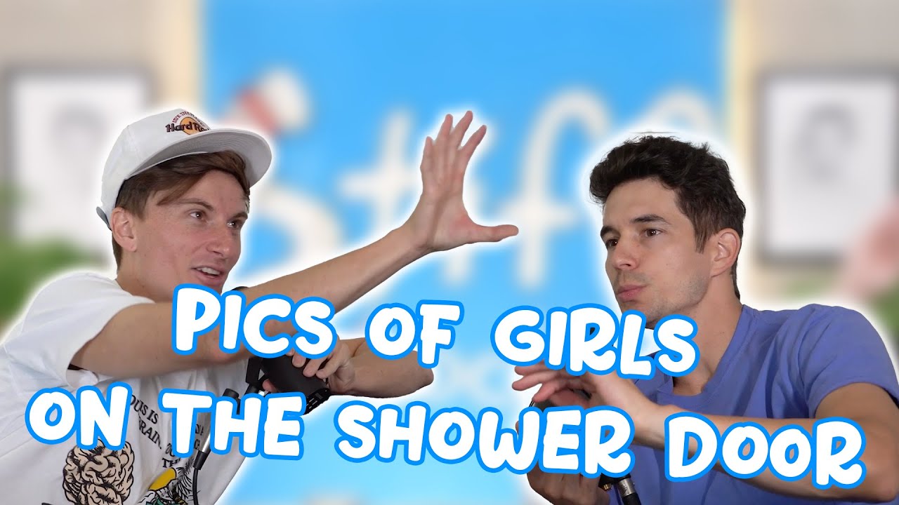 P*rn on the Shower Door