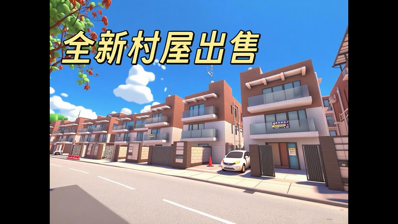 全新三房村屋