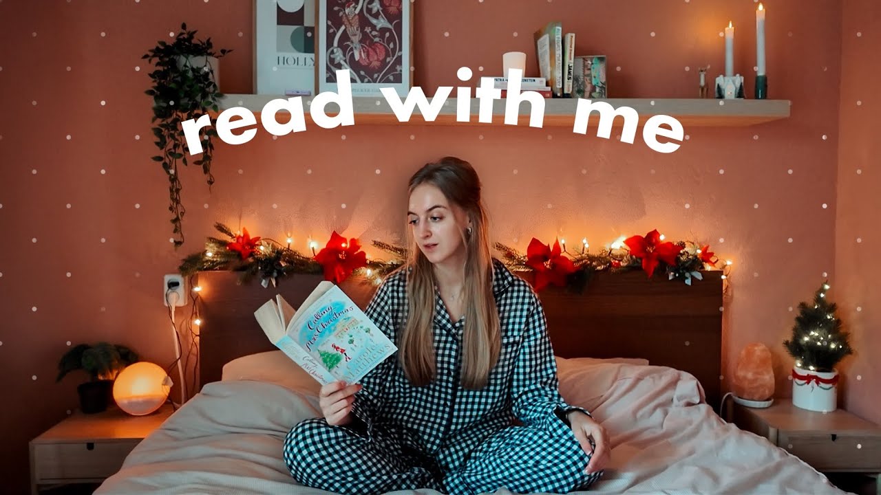 christmas read with me for 30 minutes (relaxing background music) | faecember #7