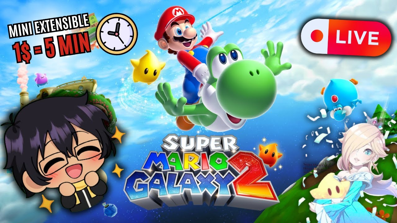 🔴✨ Relajemos la mente del mundo | FINAL Mario Galaxy 2 - Mini Extensible