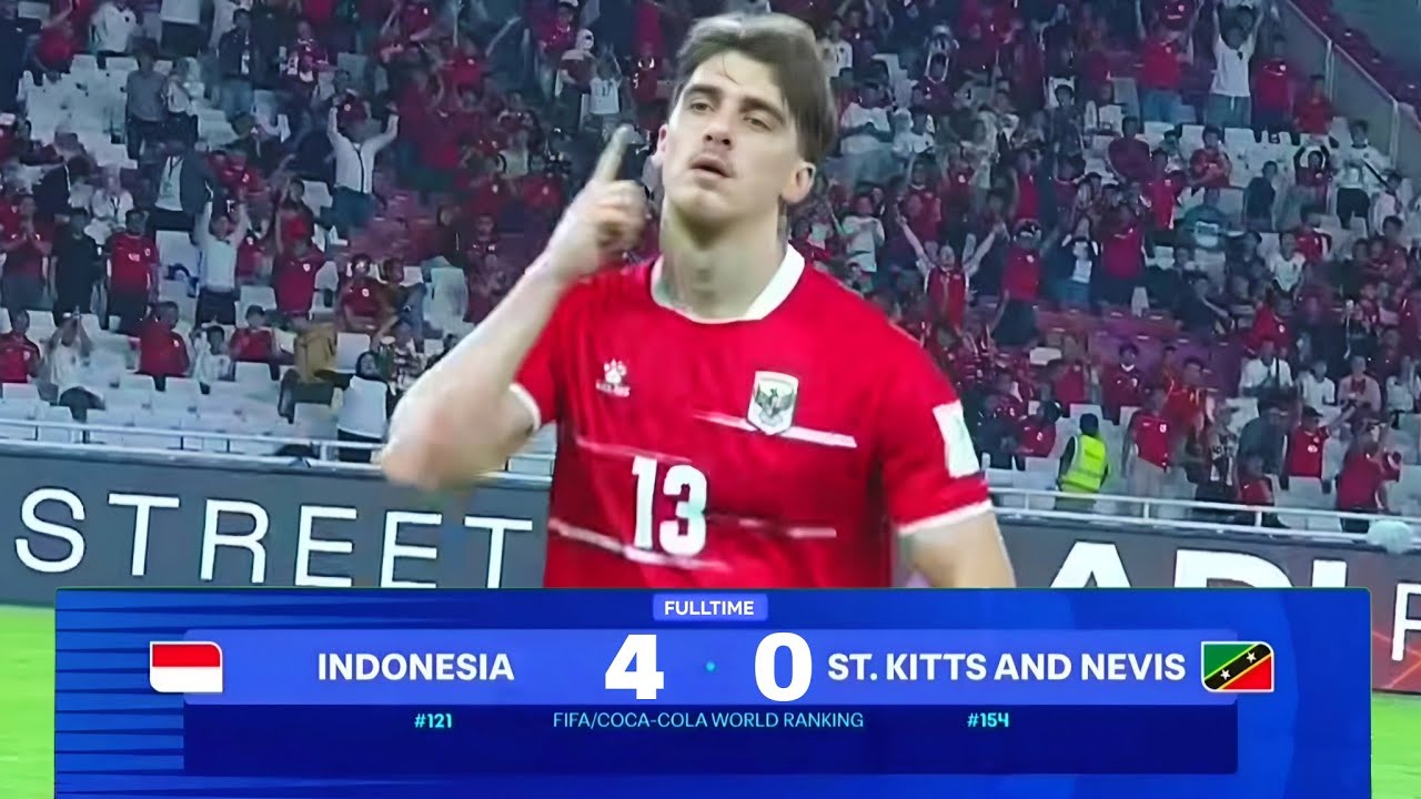 FINAL KAMI DATANG!! FULL HIGHLIGHTS INDONESIA VS SAINT KITTS AND NEVIS 4-0 | FIFA SERIES 2026