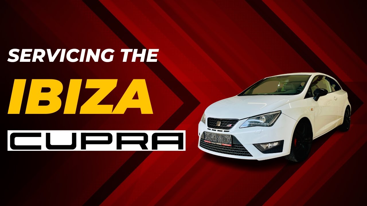 DIY Service for Seat Ibiza Cupra (CTHE Engine) - Air, Oil & Fuel Filter Replacement