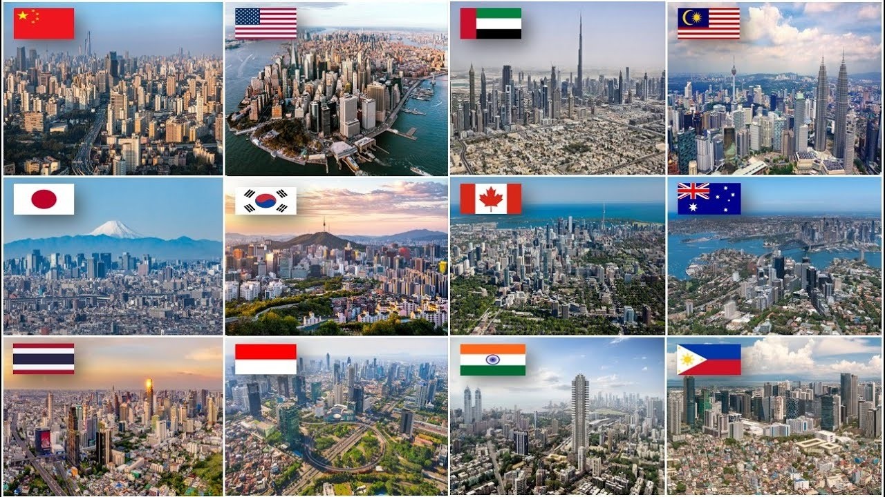 The Top Countries Most Skyscrapers in the world 2026