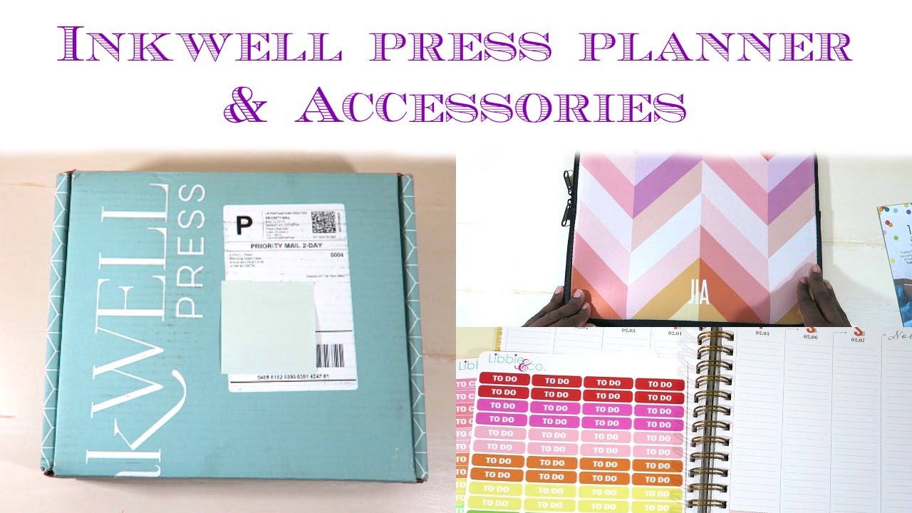 Planner Talk Tues {Inkwell Press w/ EC accessories}
