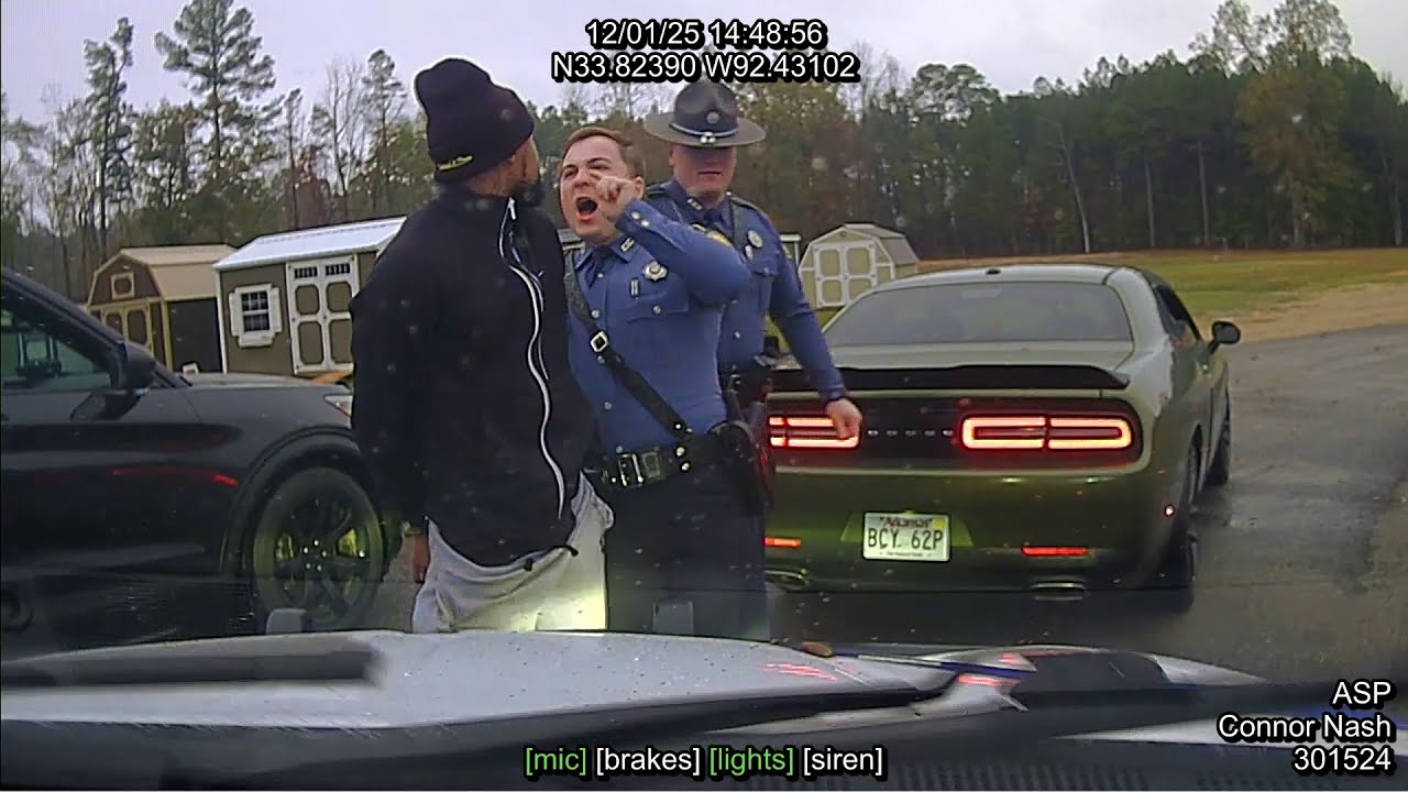 Pursuit US-79/167 AR-8 Fordyce Dallas Co/Arkansas State Police Troop F, Traffic Series Ep. 1766