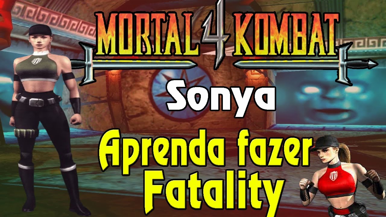 Aprenda como fazer fatality da Sonya Blade no Mortal Kombat 4 Ps1