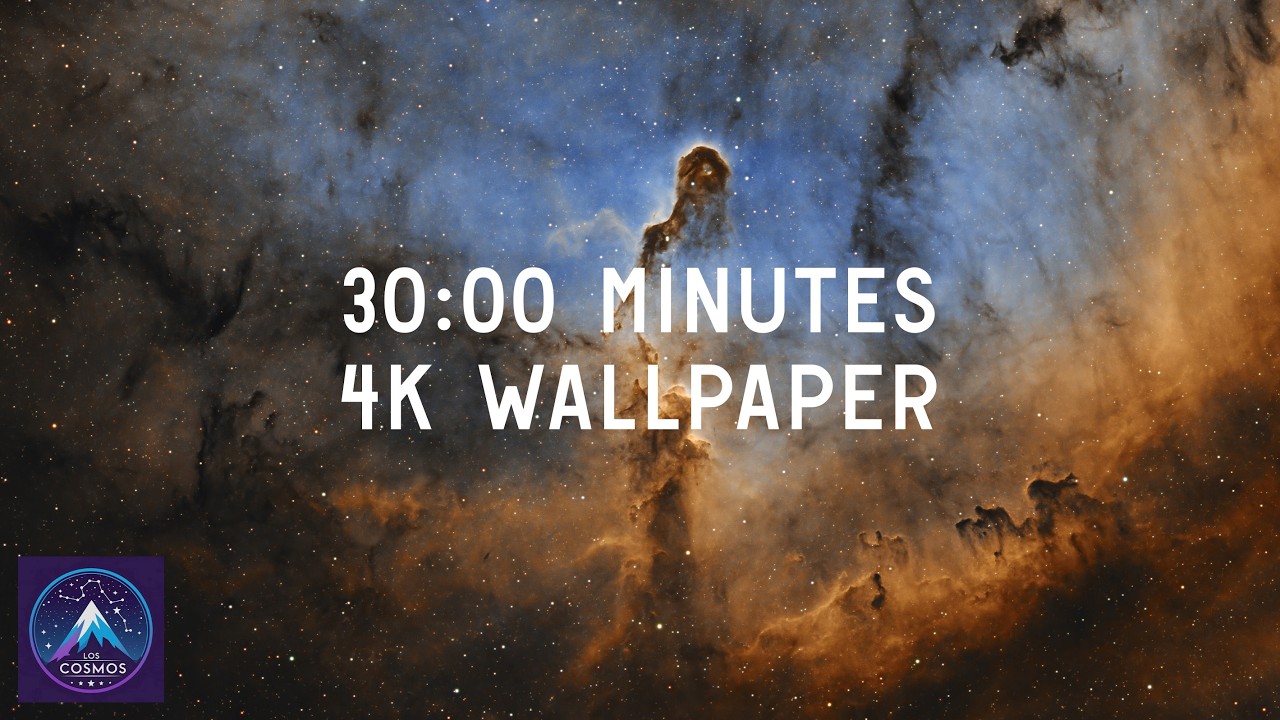 The Elephant's Nebula - 30:00 Minutes Space Wallpaper - 4K 60fps