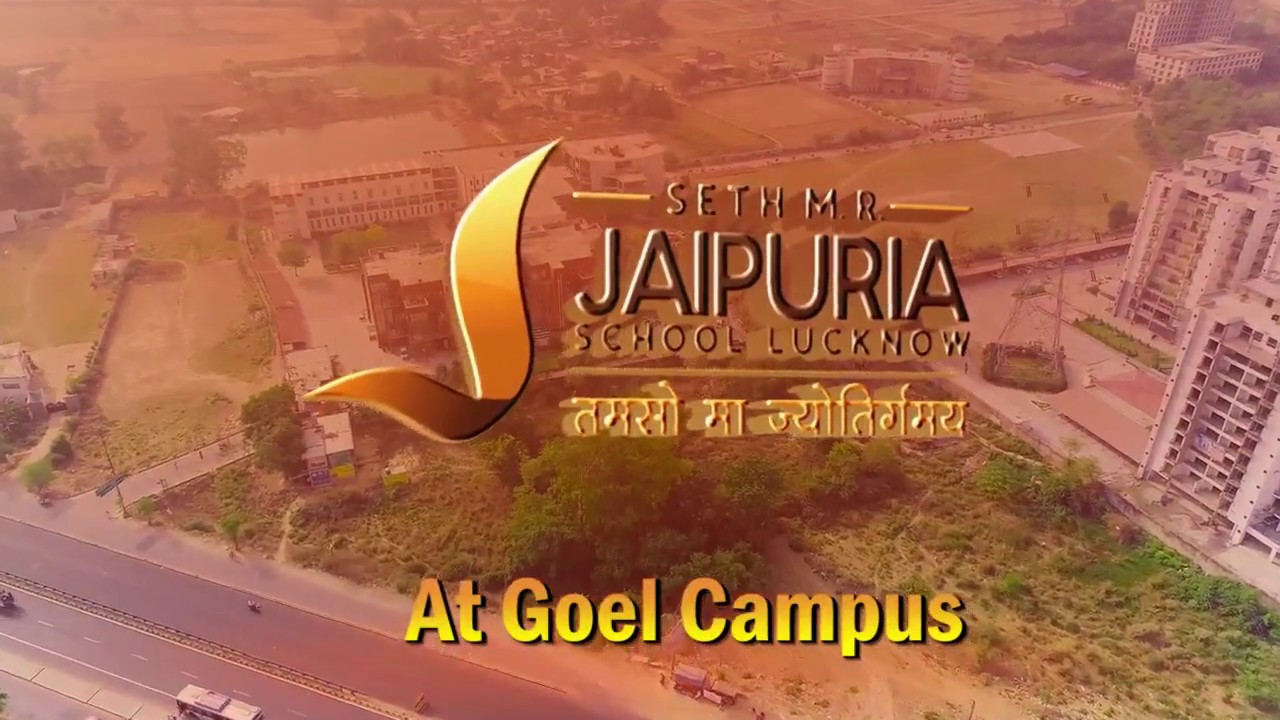 Cinematic Drone Seth M R Jaipuria School, Lucknow Goel Campus