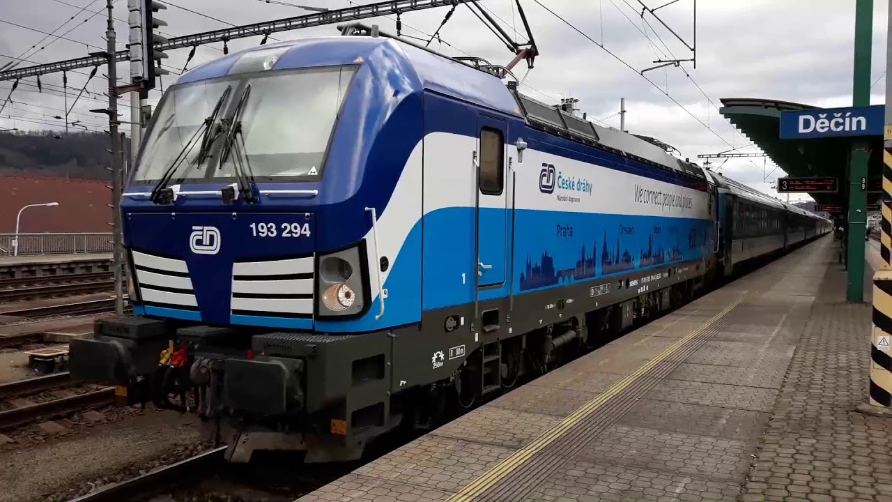 Porta Bohemica 378 Züge der Tschechischen Bahnen International  Vlaky   České dráhy