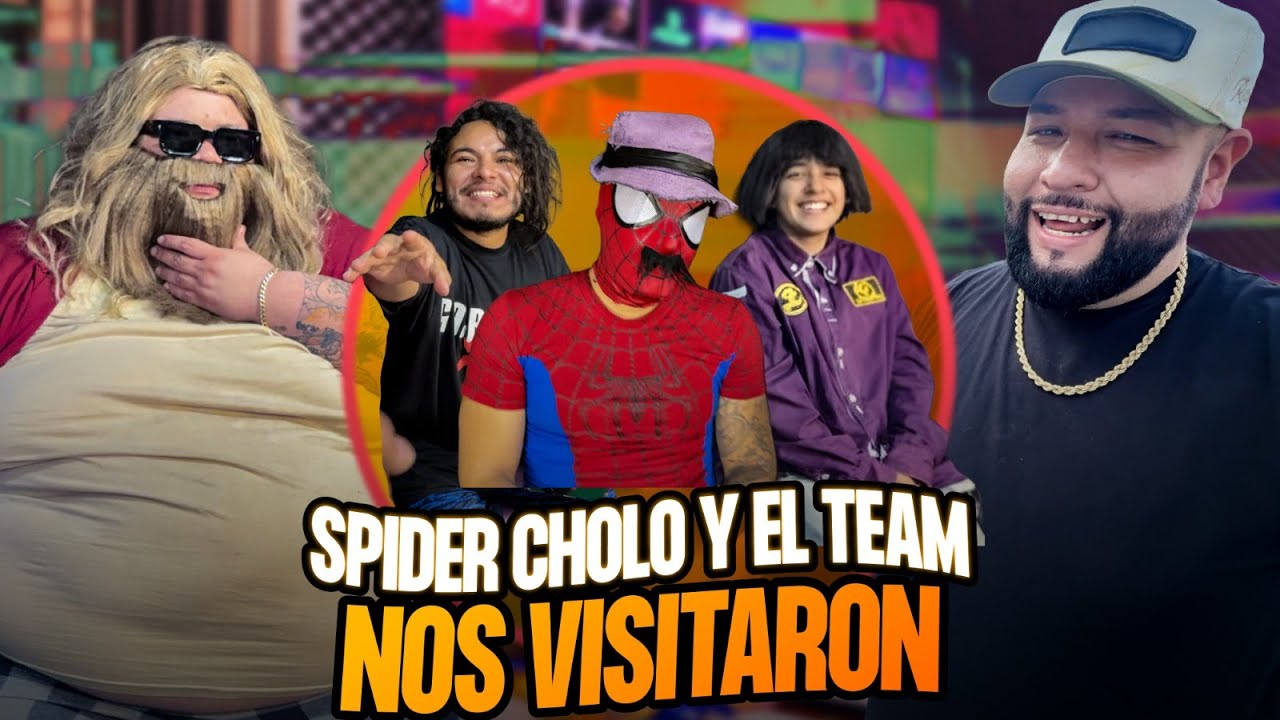 As&iacute; fue grabar con Spider Cholo y los m&aacute;s VIRALES 👌🏼- La Marraniza