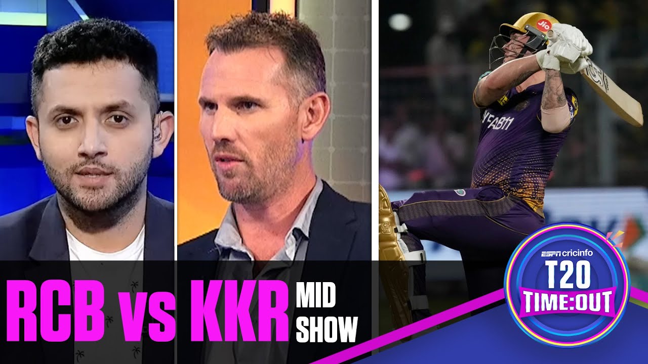 Have KKR got enough at the Chinnaswamy? | RCB vs KKR Innings break show