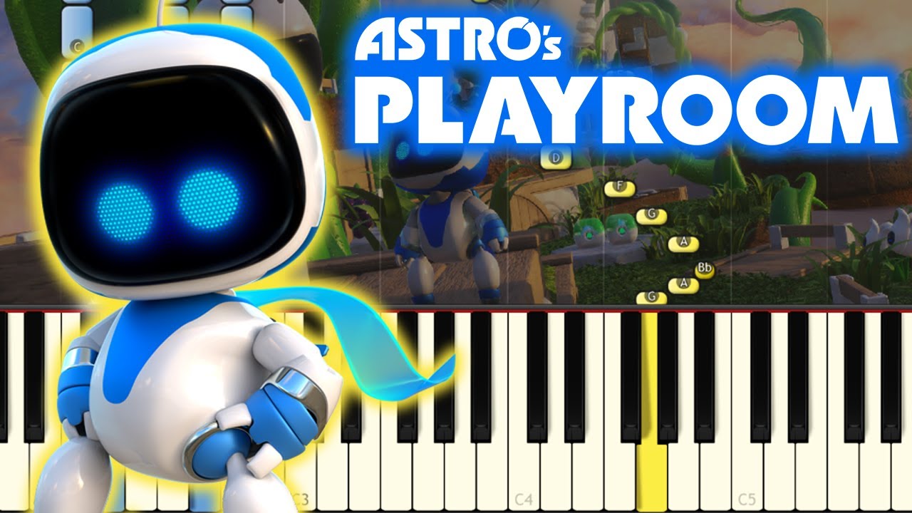 Astro's Playroom Main Theme [Piano Tutorial]