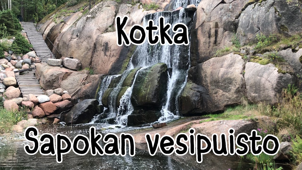 Kotkan Sapokan vesipuisto / Sapokka Water Garden in Kotka Finland
