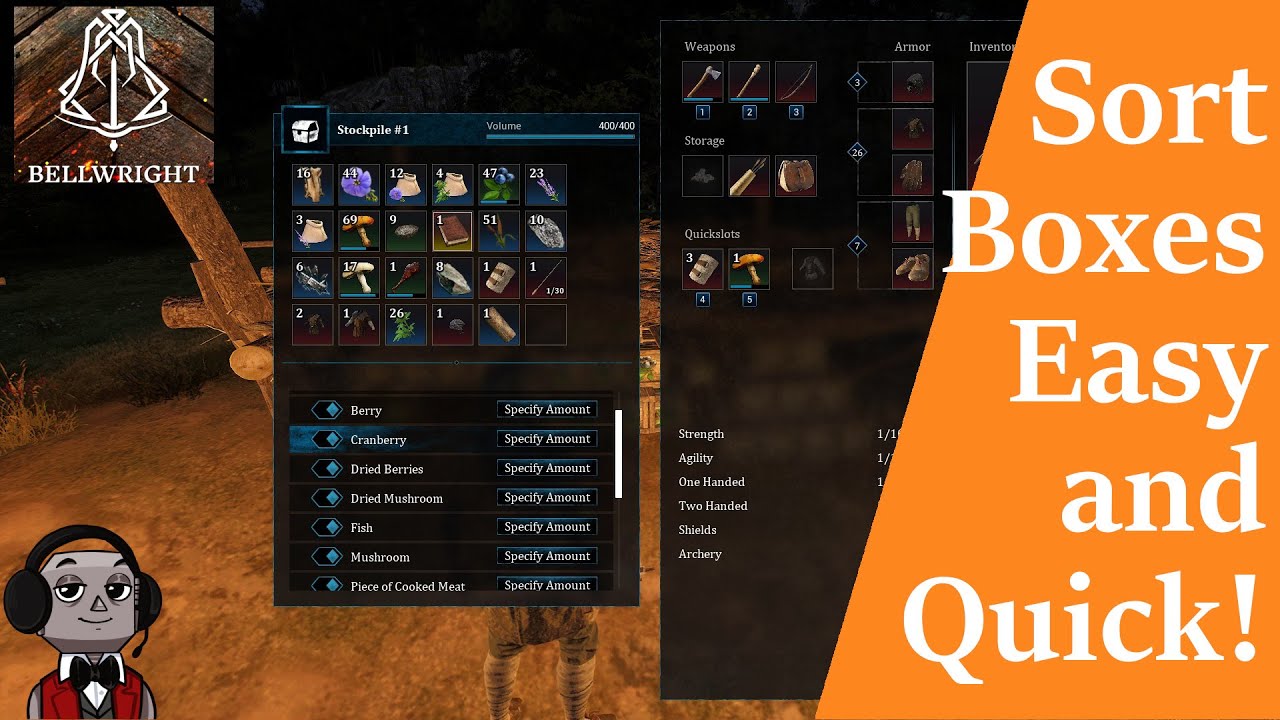 How to properly use Storage in Bellwright