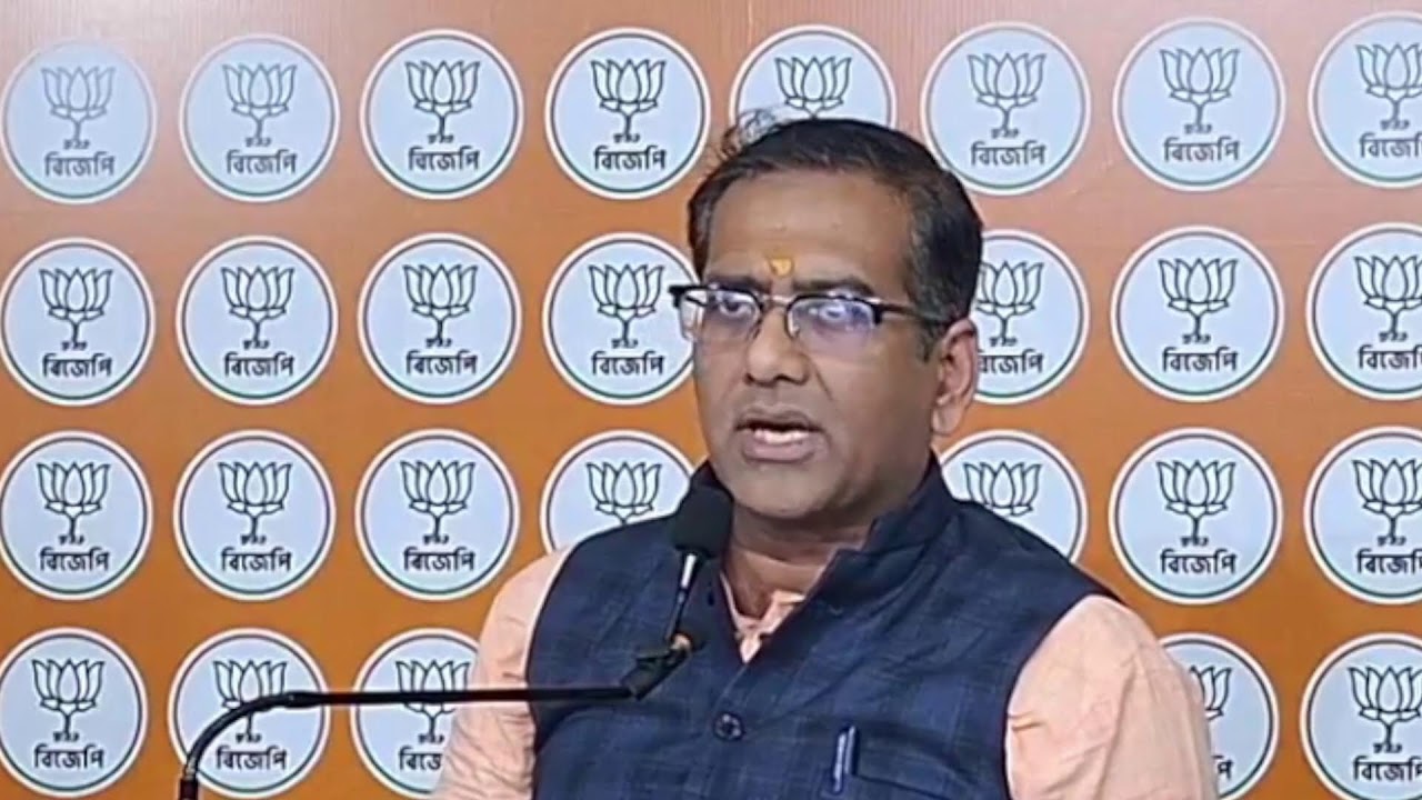 LIVE :Press byte by Adv Debjit Sarkar Chief Spokesperson at Saltlake BJP Party Office.