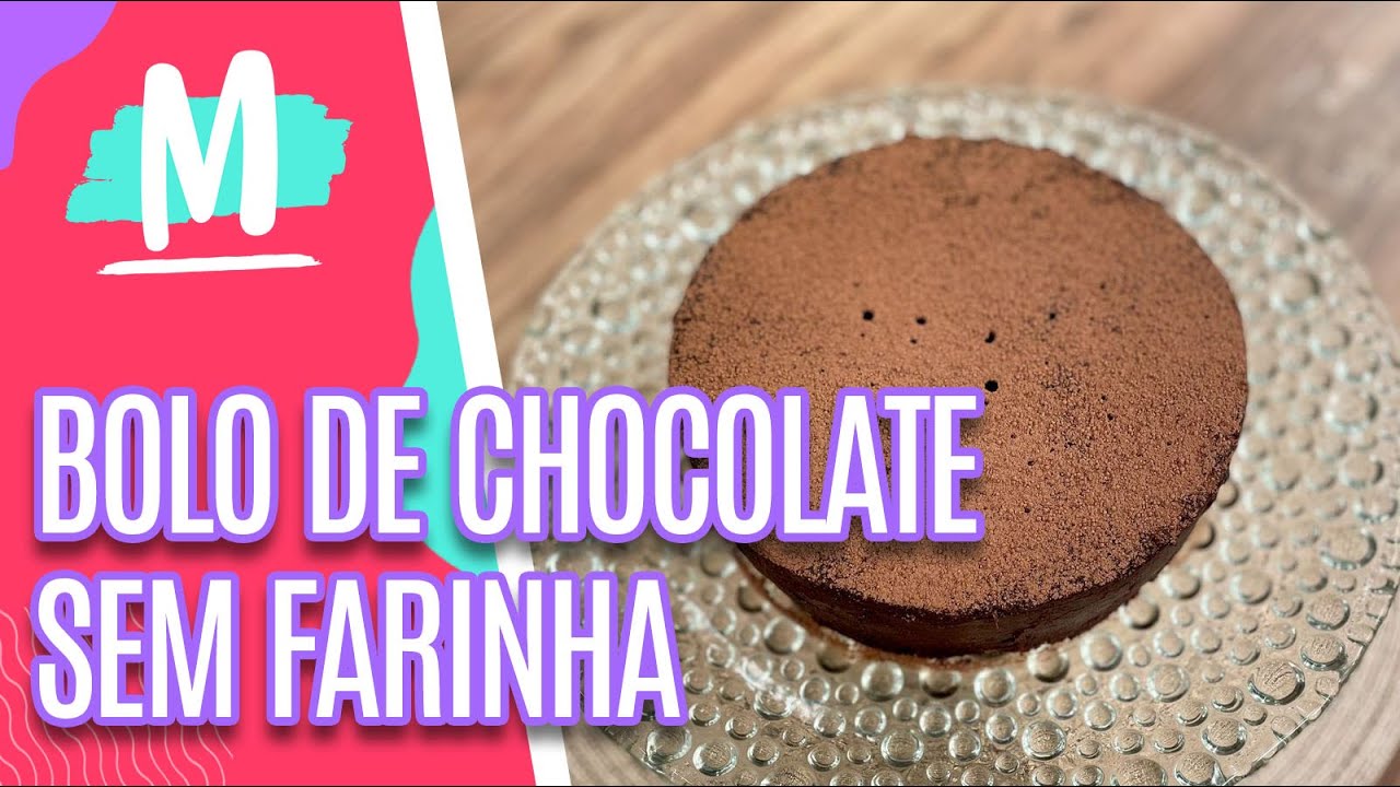 Bolo de chocolate sem farinha - Mulheres (31/08/2021)