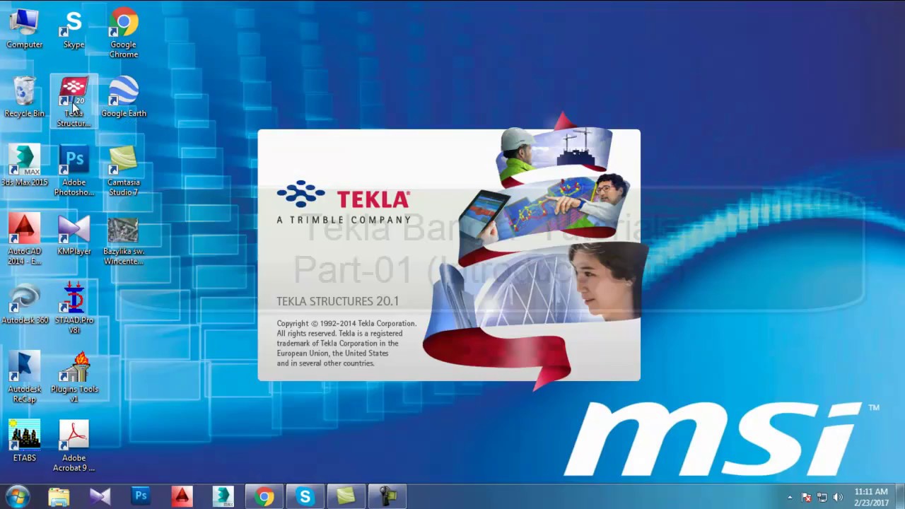 Tekla Tutorial - 01_Bangla