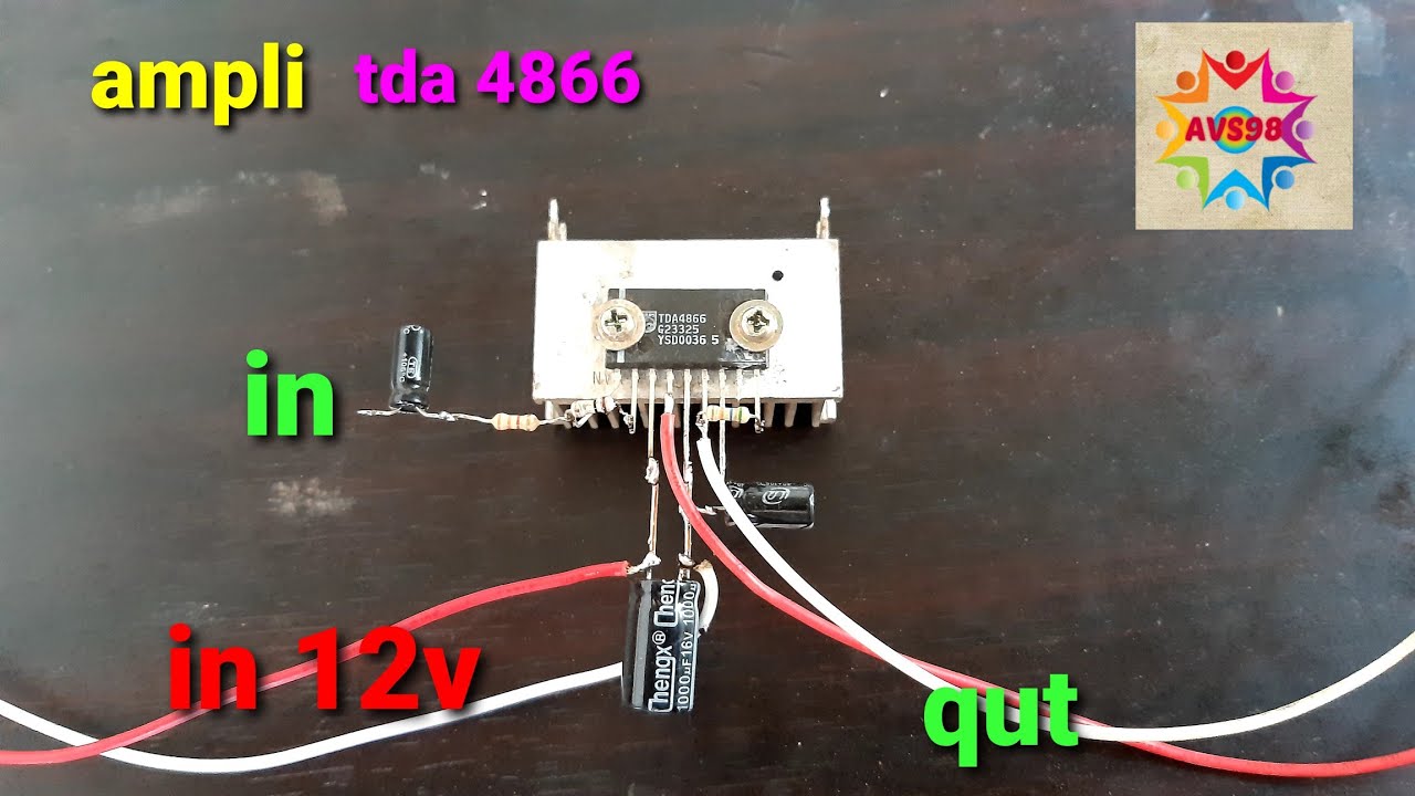 ampli tda4866