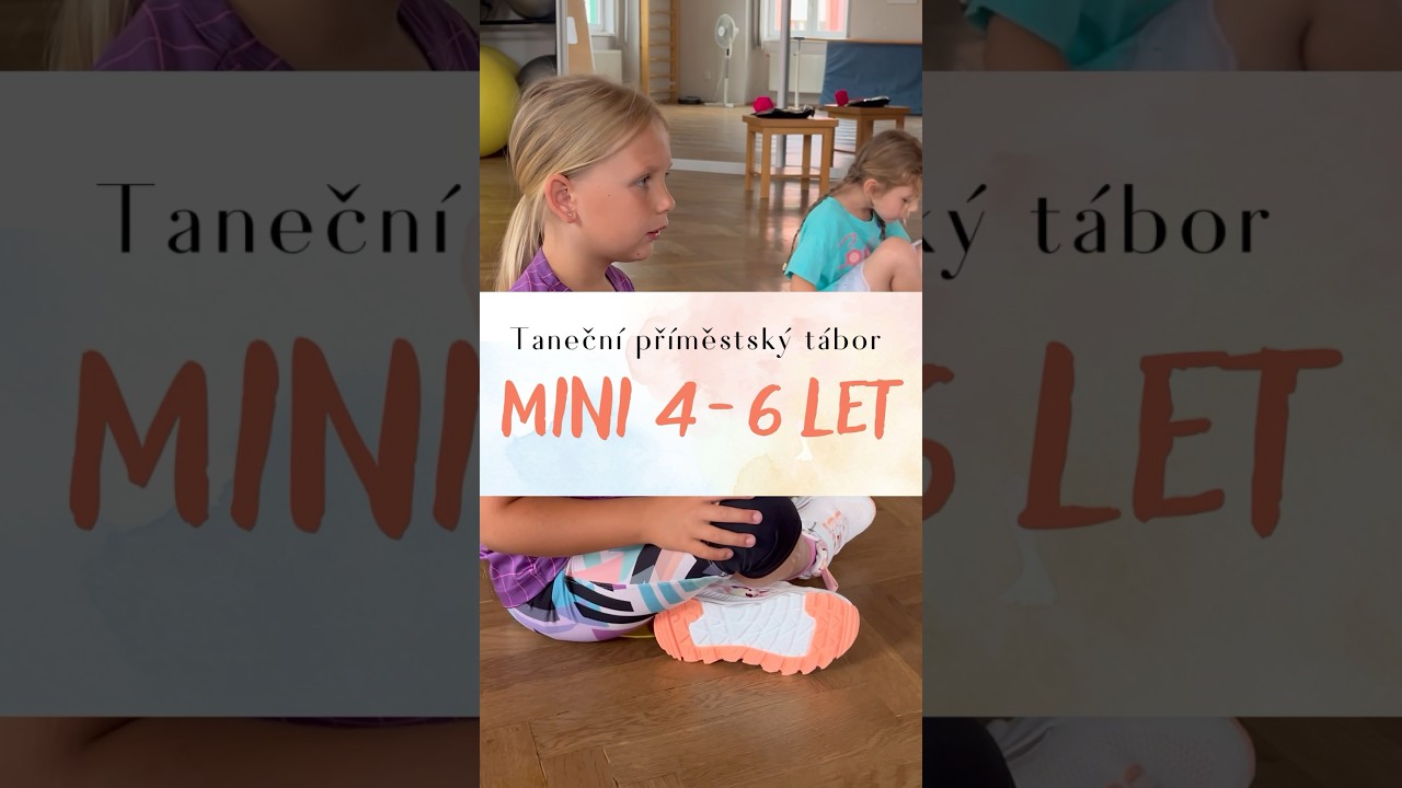 1. Příměstský tábor MINI 4-6 let 2024