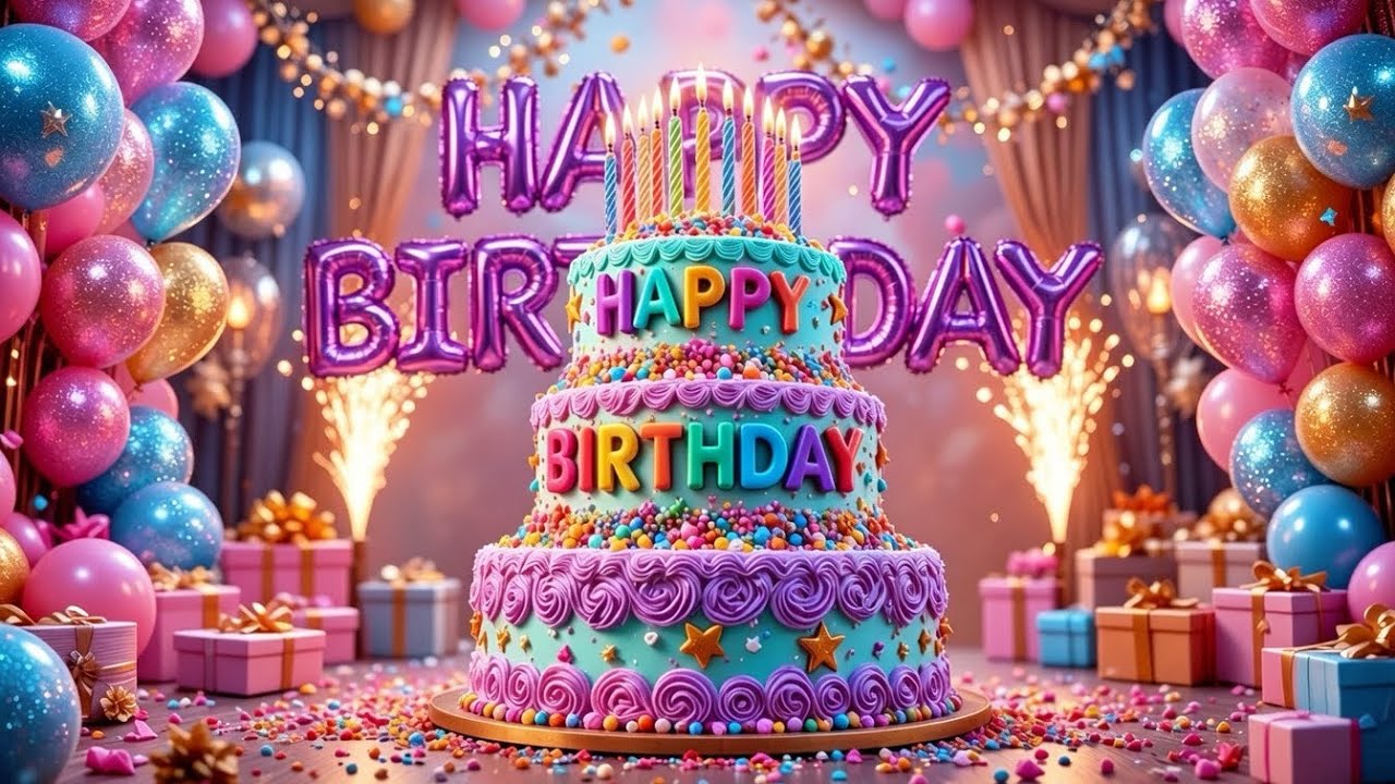 Happy Birthday song 🍰 The best Happy Birthday Celebration song 🎵