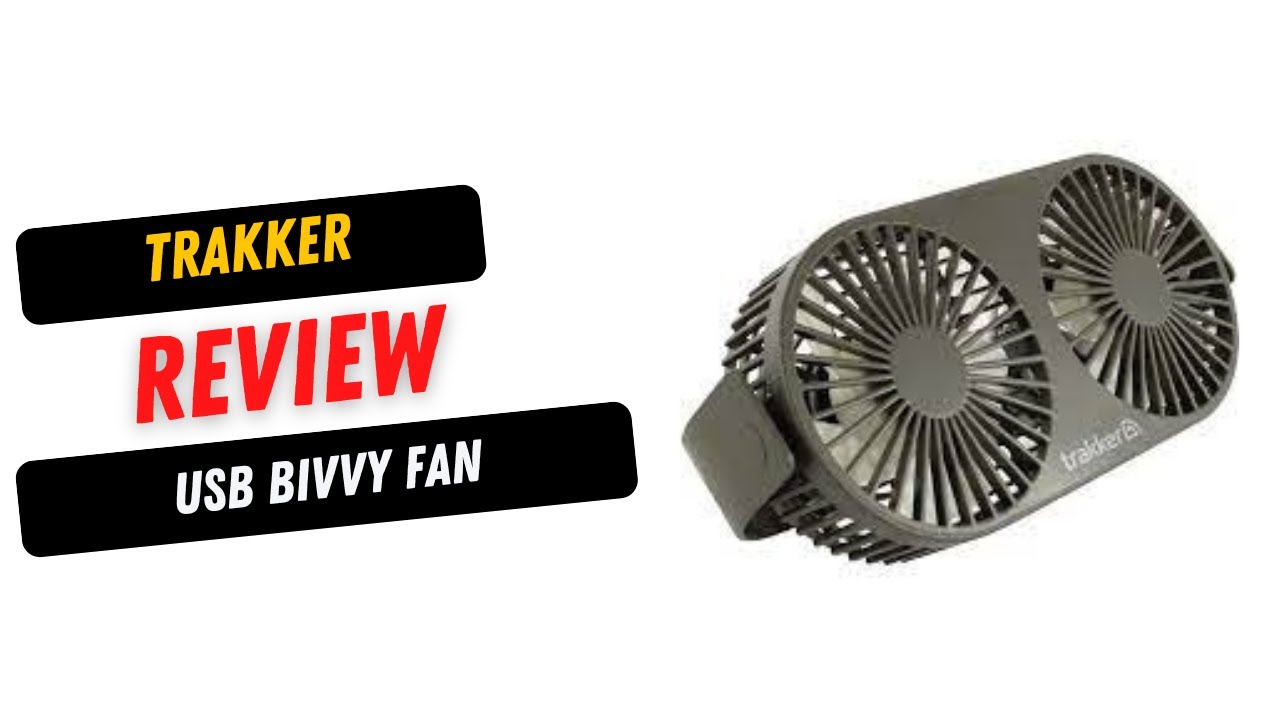 USB Bivvy Fan from TRAKKER #trakkerproducts  #carp #bivvyfan REVIEW