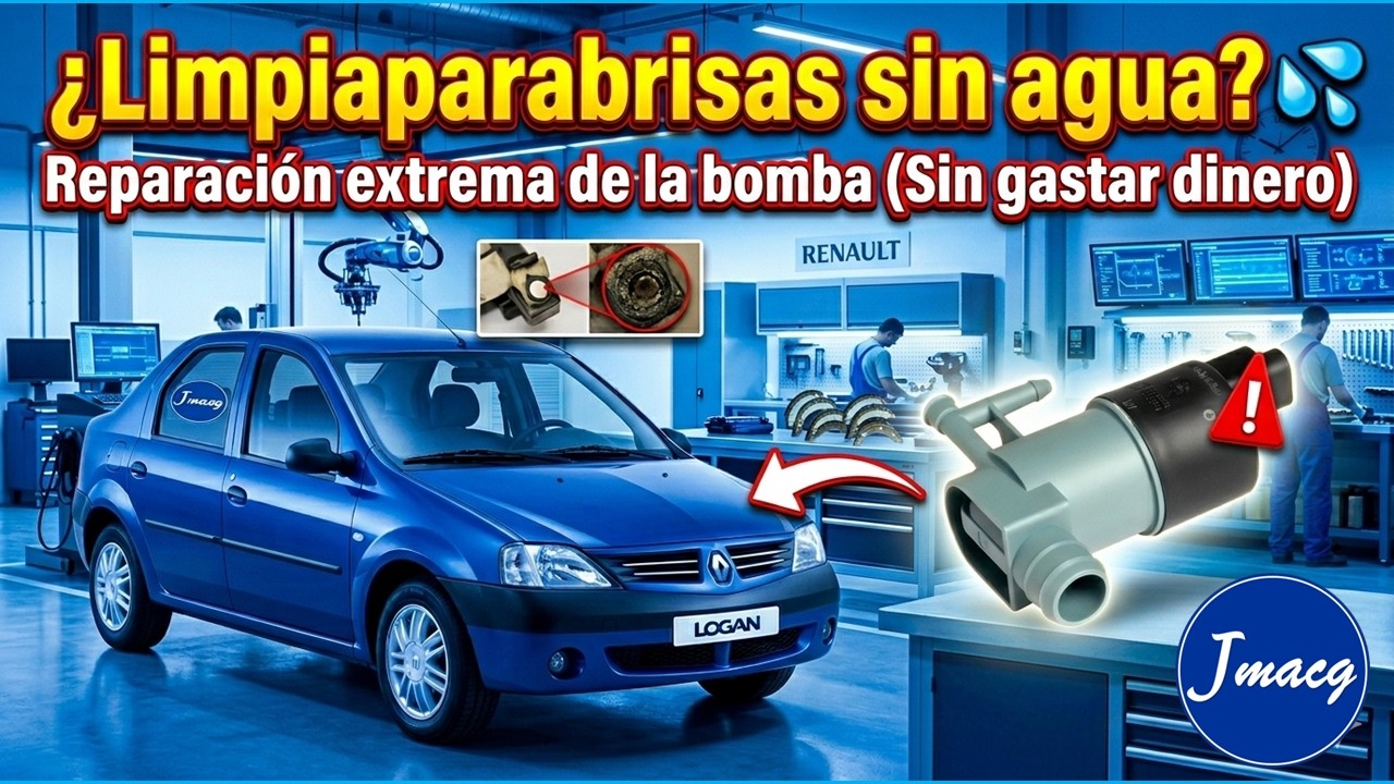 Bomba de agua limpiaparabrisas