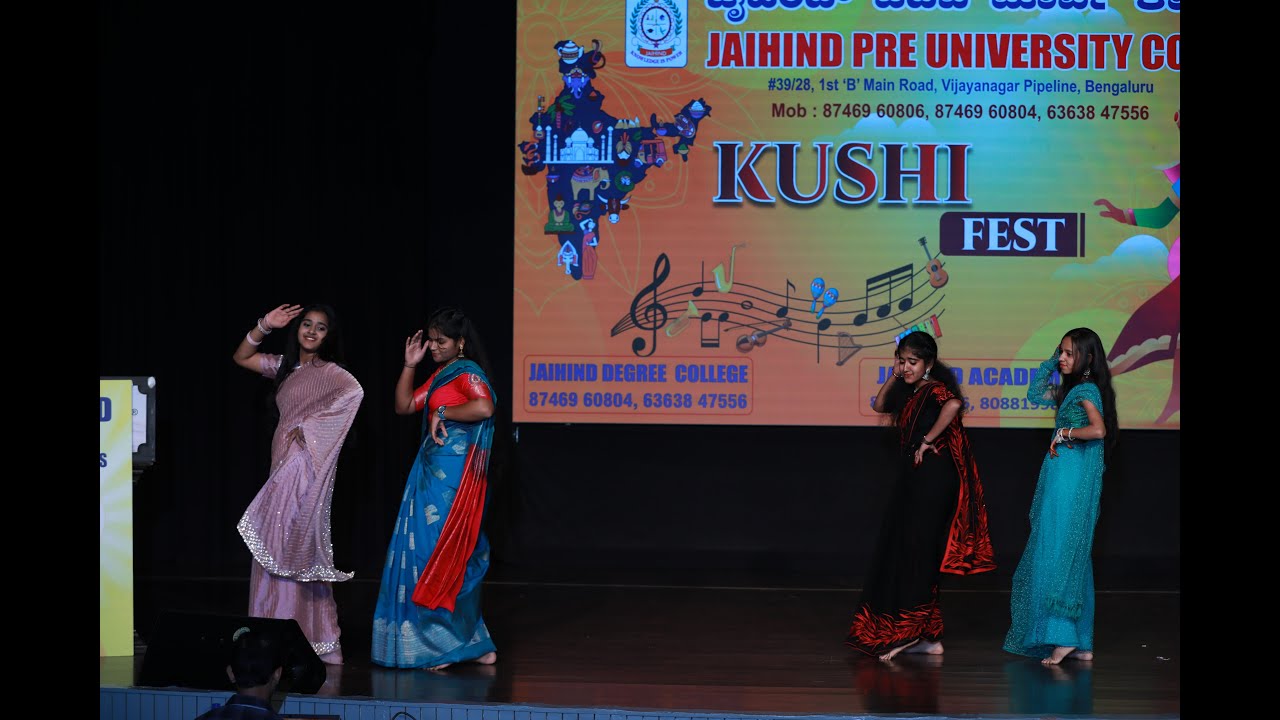 Bhoomika & Team 🌟 Stunning Cultural Performance | Kushi & Unnati Fest 2025 🎶💃