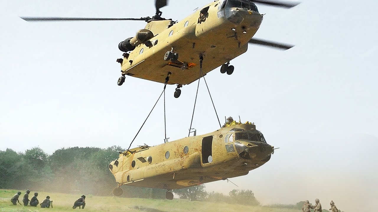 Extreme Technique US Found to Recover Helicopter in Combat