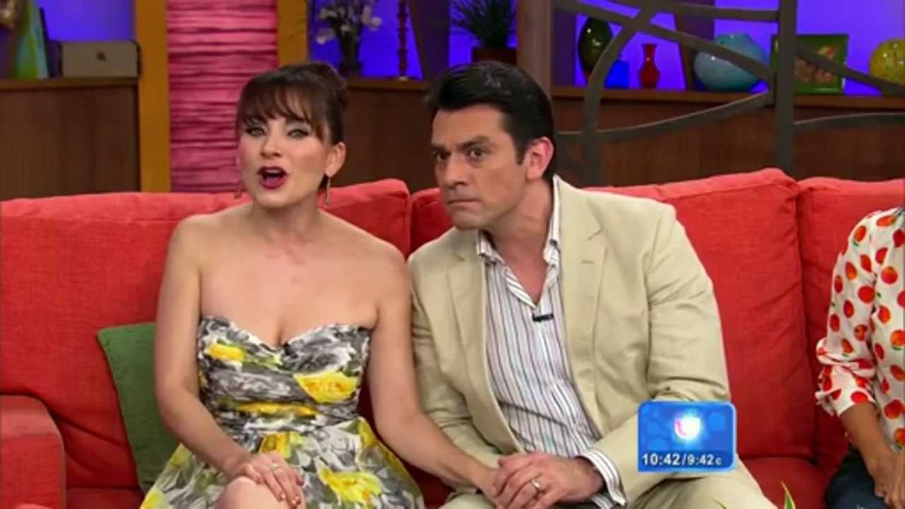 Jorge Salinas y Elizabeth Álvarez en Despierta America