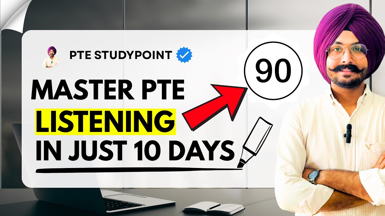 PTE Listening 90 in 10 Days Top 10 Shortcuts to Success