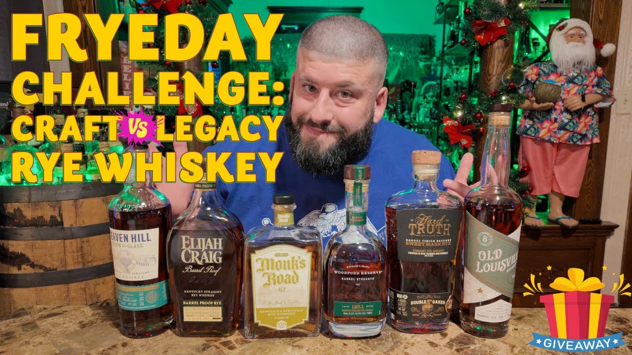 fRYEday Challenge: Кто производит лучший ржаной виски!? Крафтовые или традиционные винокурни?! + ...