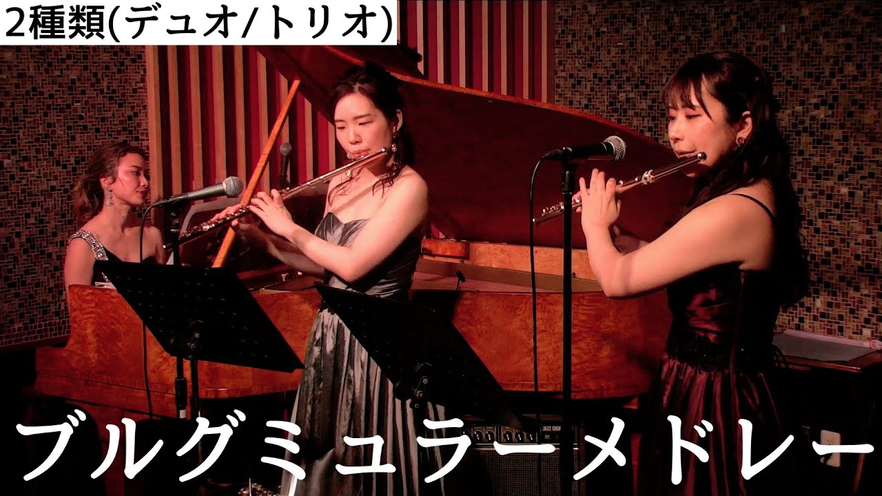 【2種 楽譜販売中】ブルグミュラーメドレー【デュオ・トリオ】#フルートデュオアラン