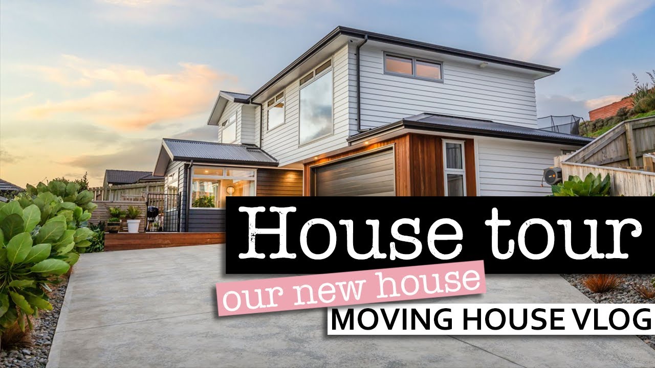 HOUSE TOUR 💜 House walkthrough of our new house | Aotea, New Zealand