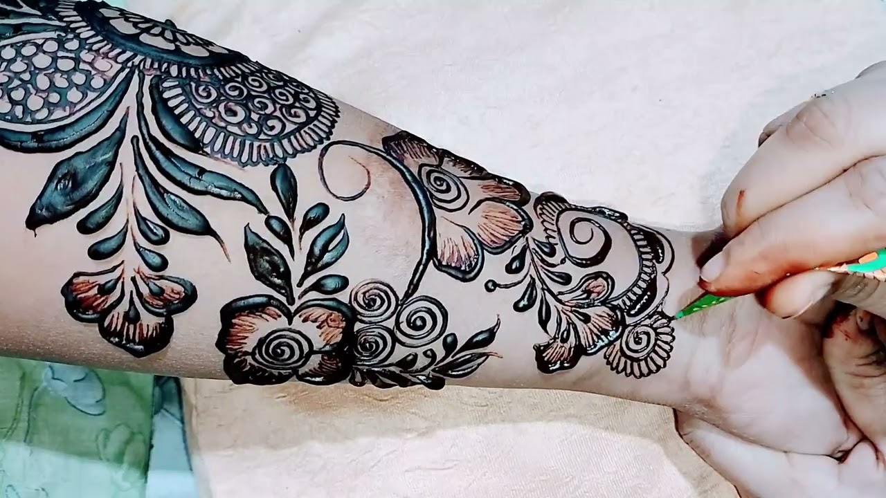 New full hand design 2026/front mehndi design#Mehandi tutorial videos#viral long video 🔥😎