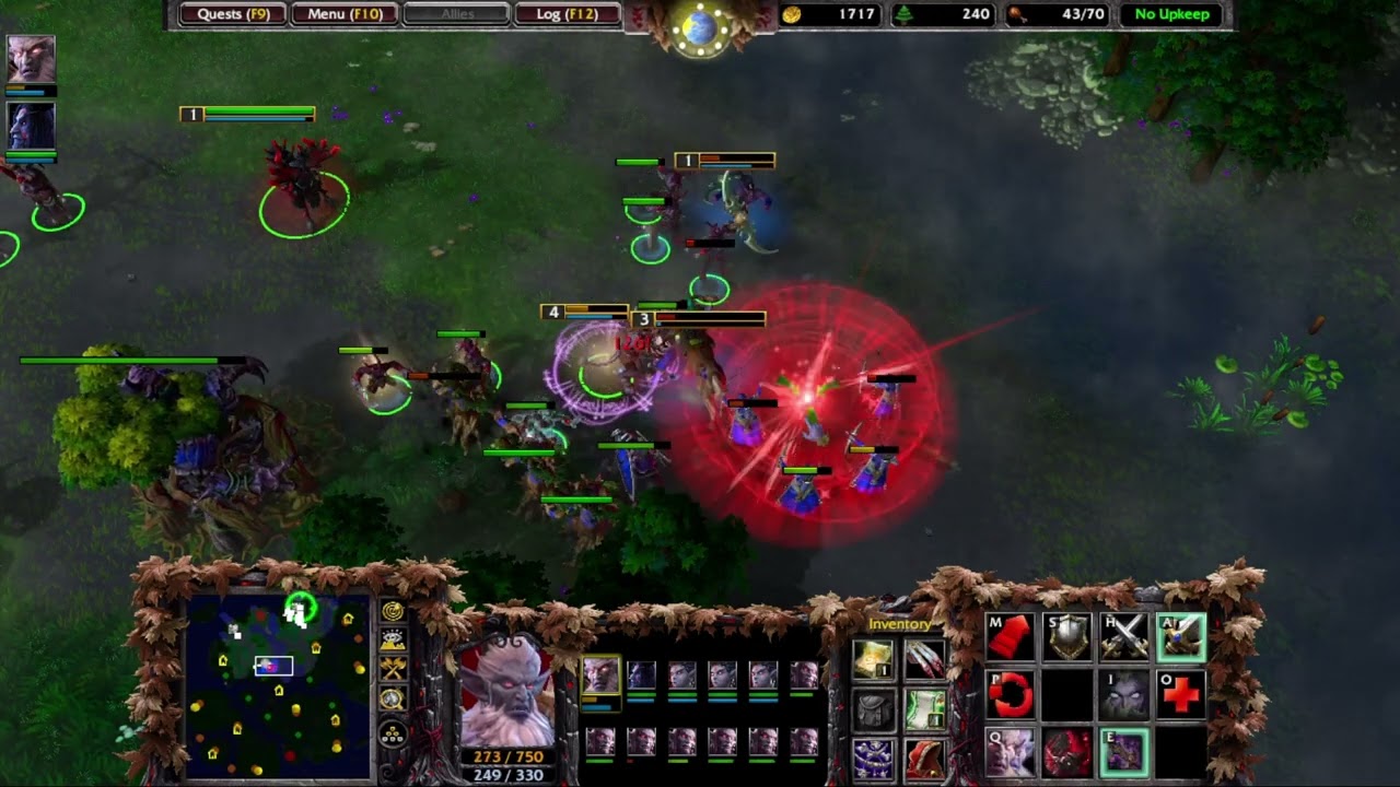 Warcraft 3: Reforged I Emerald Nightmare Gameplay ​| Warcraft Custom Map