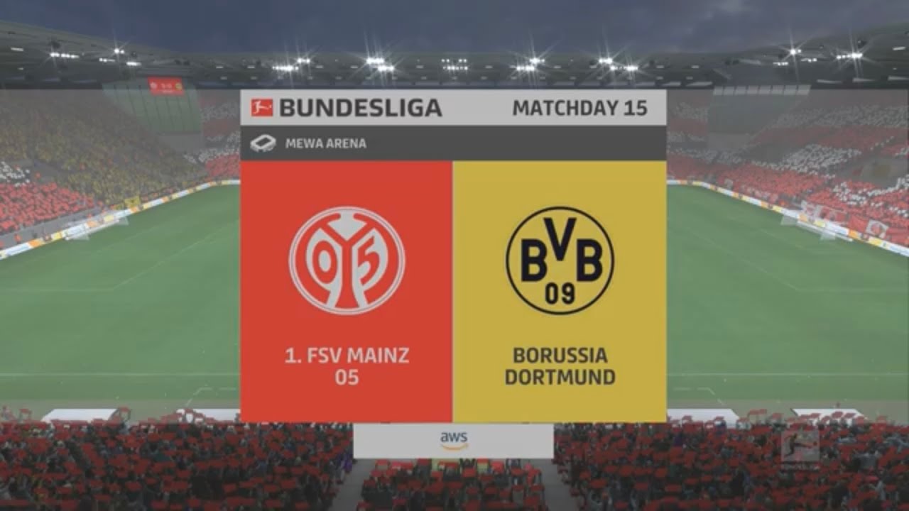 FIFA 23 - Mainz Vs Borussia Dortmund | Bundesliga 22/23 | PS5 Gameplay [4K60fps] Next Gen