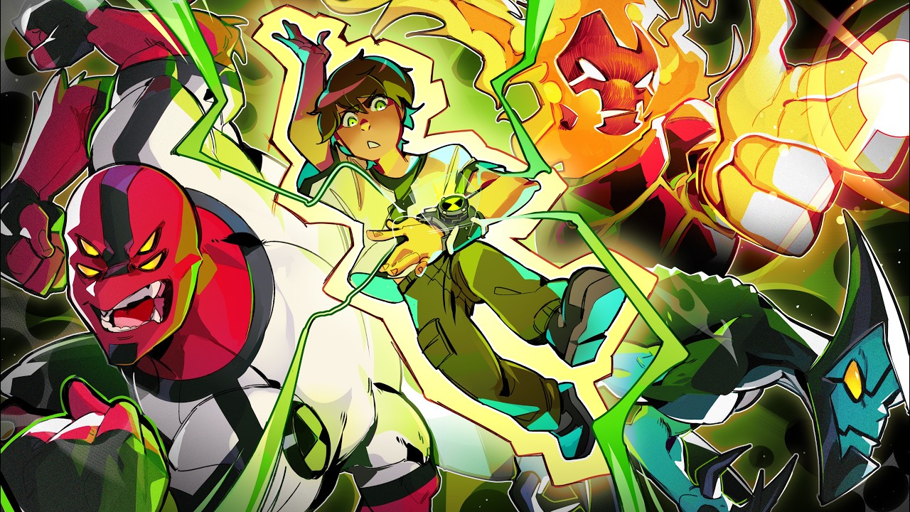 Вышла новая игра по Ben 10! В ней есть все инопланетяне.