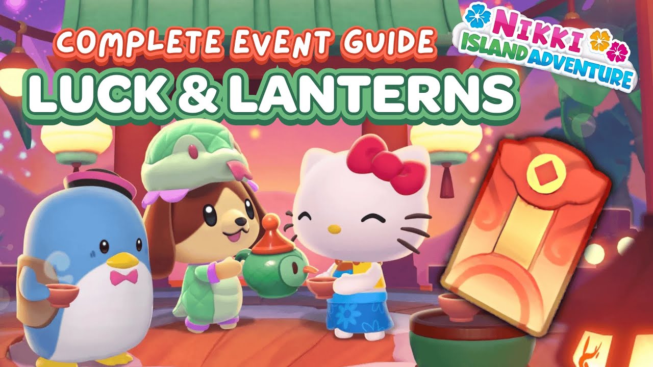 EVERYTHING NEW in the Luck & Lanterns Event in Hello Kitty Island Adventure