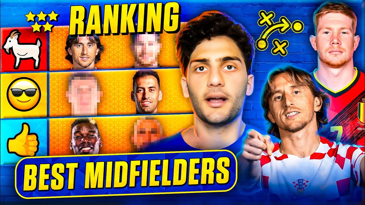 Best Midfielders of this Generation Tier List
