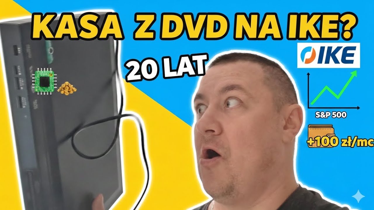 Znalazłem skarb w śmieciach? Rozbiórka DVD na IKE!