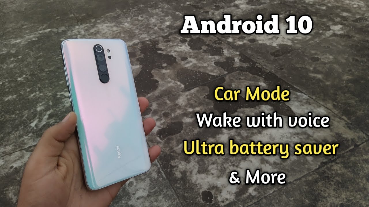 REDMI NOTE 8 PRO ANDROID 10 | FIRST LOOK & HANDS ON | New update
